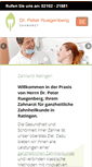 Mobile Screenshot of dr-ruegenberg.eu