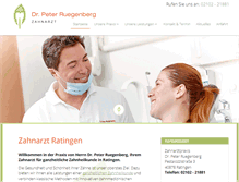 Tablet Screenshot of dr-ruegenberg.eu